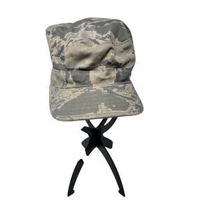 Unisex Air Force ABU Digital Camouflage Utility Cap Sz 7 1/8 Military Uniform
